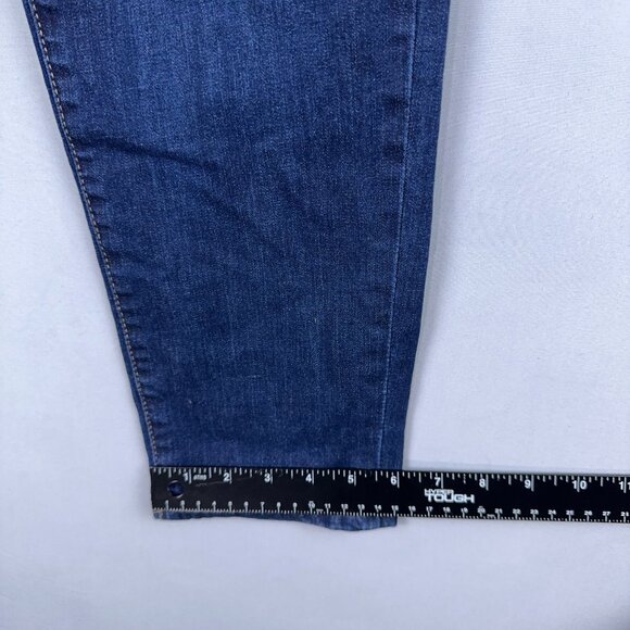 NYDJ Margot Girlfriend Jeans Womens Size 8P Lift Tuck Technology Mid Rise Blue - Picture 11 of 13